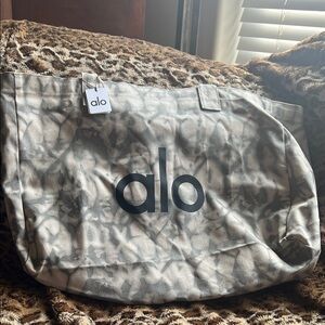 ALO Yoga Gray Tote Bag